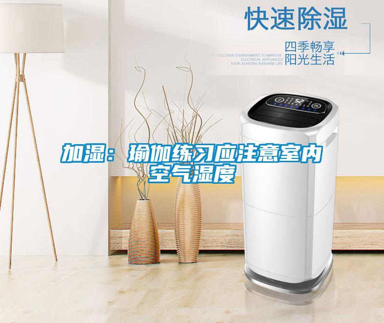 加濕:瑜伽練習應注意室內空氣濕度