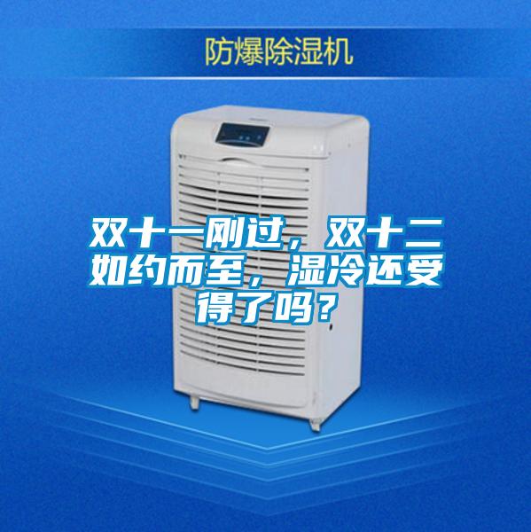 雙十一剛過,雙十二如約而至,濕冷還受得了嗎?