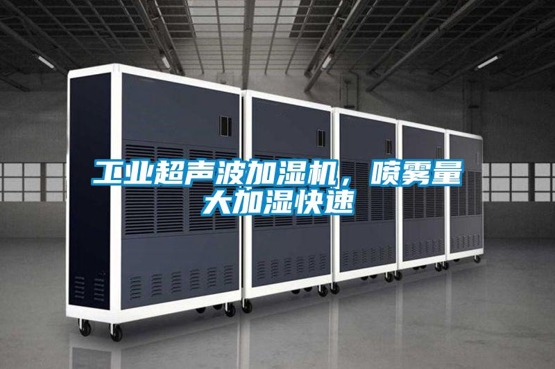 工業(yè)超聲波加濕機(jī)，噴霧量大加濕快速