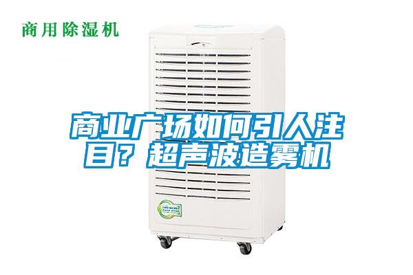 商業(yè)廣場如何引人注目?超聲波造霧機(jī)