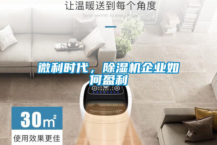 微利時(shí)代，除濕機(jī)企業(yè)如何盈利