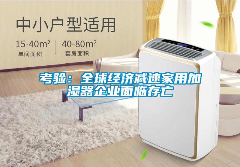 考驗:全球經濟減速家用加濕器企業面臨存亡