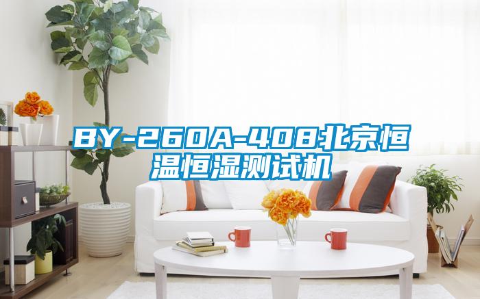 BY-260A-408北京恒溫恒濕測(cè)試機(jī)