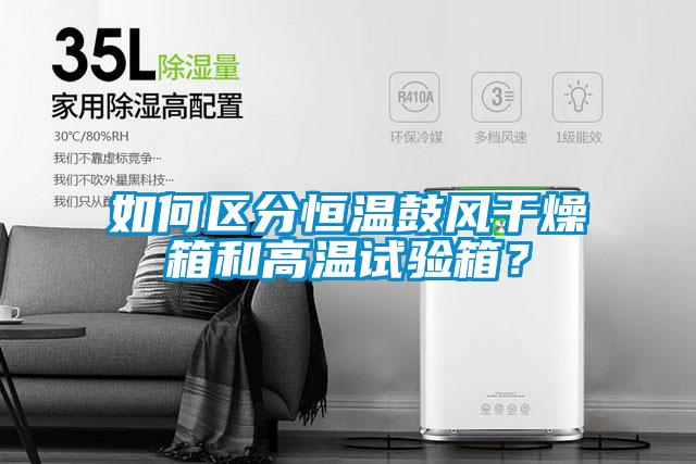 如何區(qū)分恒溫鼓風(fēng)干燥箱和高溫試驗箱？