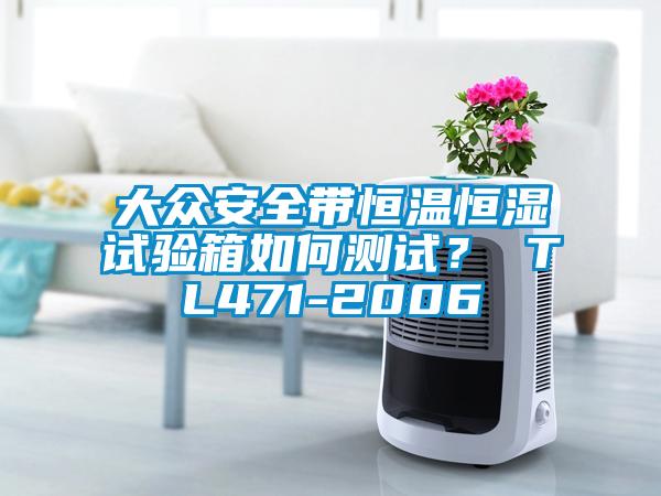 大眾安全帶恒溫恒濕試驗(yàn)箱如何測試? TL471-2006