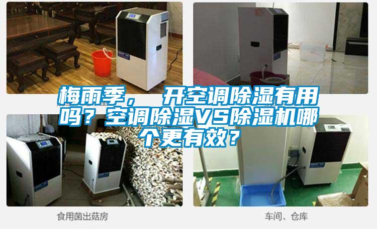 梅雨季, 開空調除濕有用嗎?空調除濕VS除濕機哪個更有效?