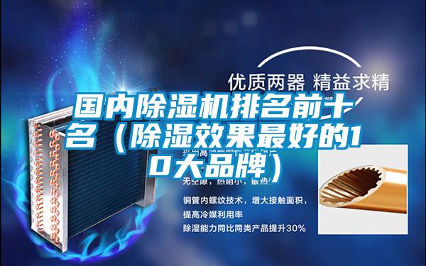 國內除濕機排名前十名(除濕效果最好的10大品牌)