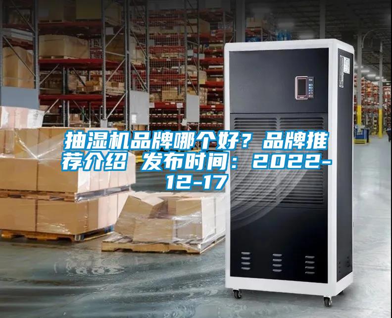 抽濕機品牌哪個好？品牌推薦介紹 發布時間：2022-12-17