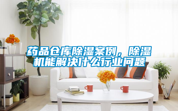 藥品倉庫除濕案例，除濕機能解決什么行業(yè)問題