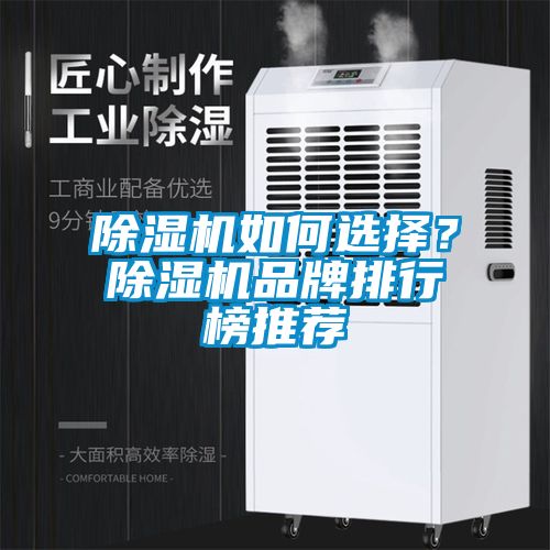 除濕機如何選擇？除濕機品牌排行榜推薦