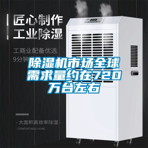 除濕機(jī)市場全球需求量約在720萬臺(tái)左右