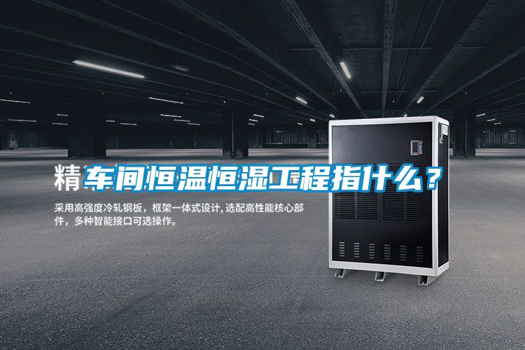 車間恒溫恒濕工程指什么?