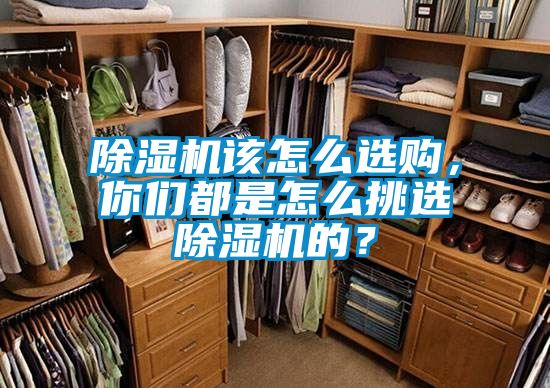 除濕機(jī)該怎么選購，你們都是怎么挑選除濕機(jī)的？