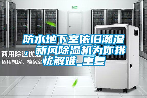 防水地下室依舊潮濕,新風除濕機為你排憂解難_重復